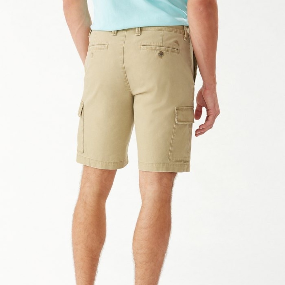 Tommy Bahama 100% silk relax cargo shorts